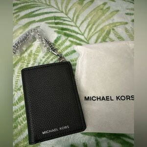 Michael Kors Beauty Men’s Wallet,Detachable Chain, New